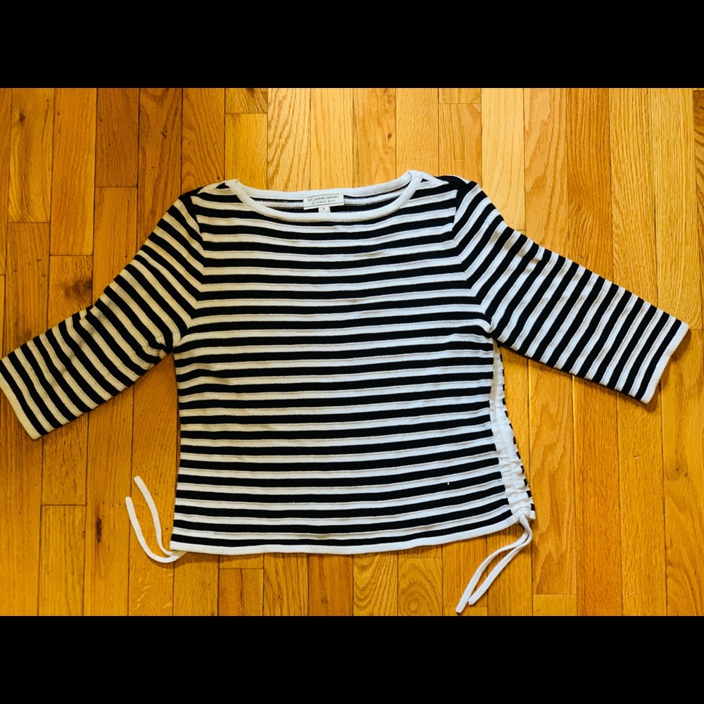St.John Sport by Marie Gray Sweater, stripe